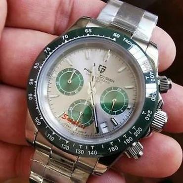 Ručni satovi: PAGANI DESIGN PD-1644 Sport - 40mm - Zelena -Rolex Daytona — 14