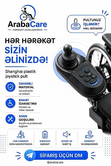 Инвалидные коляски: Əlil arabaları üçün ehtiyat hissələri və aksesuarlar 🔹 Joystick — 1