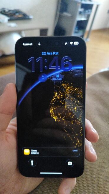 Apple iPhone: IPhone 14 Pro Max, 128 GB, Deep Purple, Barmaq izi, Simsiz şarj, Face ID — 2