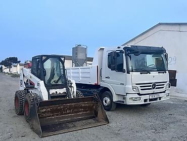 mini canqan: Xidmət: Mini yükləyici (Bobcat S220) və bortlu yük maşını ilə — 1