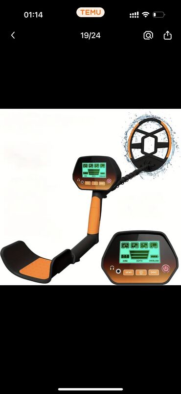 Metal axtaran aparatlar: Endirim Металлоискатель для Молодежи и Взрослых - Водонепроницаемый — 9