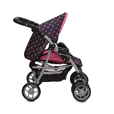 cipela auto: Kolica za lutke Pinky Dots – MONI (šifra: CAN6449-70) Opis: - Igračka — 4