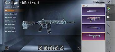 pubg mobile panda seti: PUBG Mobile, Buz M4 1sv, S2 maska, nadir başlıq, cürbəcür emojilər — 2