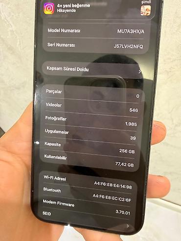 note 14 pro: IPhone 15 Pro Max, 256 GB, Mavi, Face ID — 8