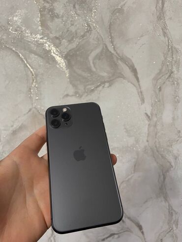 скупка телефонов бишкек: IPhone 11 Pro, 256 ГБ, Space Gray, Защитное стекло, Чехол, 80 %