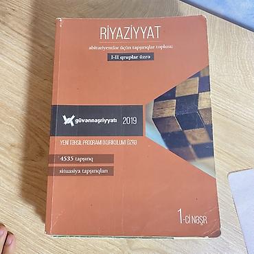 Kitablar və jurnallar: Riyaziyyat – abituriyentlər üçün tapşırıqlar toplusu (I–II qruplar — 1
