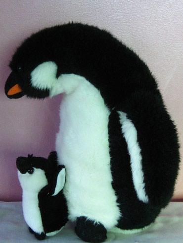 пингвин игрушка: Мягкие игрушки все игрушки чистые и целые. Заяц серый, большой