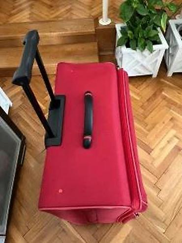 Putni koferi i torbe: Veliki crveni kofer na točkiće – Stratic - Brend: Stratic (logo na — 16