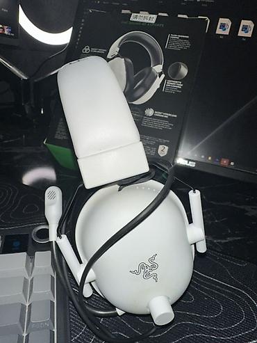 ucuz modemler: Razer BlackShark V2 X (White) – oyun qulaqlığı - Razer TriForce 50 mm — 1