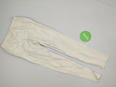 spodnie panterka pull and bear: Spodnie materiałowe damskie, rozmiar S — 3