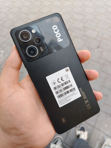 Poco X5 Pro 5G, 256 GB, rəng - Qara, Zəmanət, Simsiz şarj, Sənədlərlə