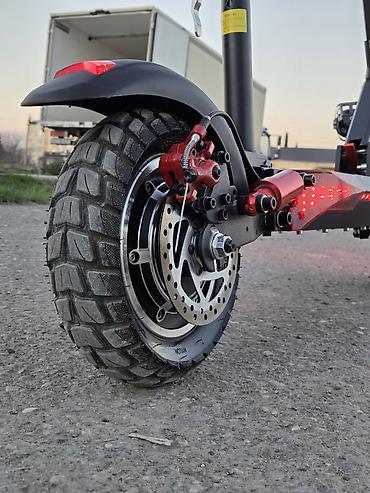 velosibet type 1: Elektrik skuter – oturacaqlı, güclü işıqlanmalı, iri təkərli model - — 6