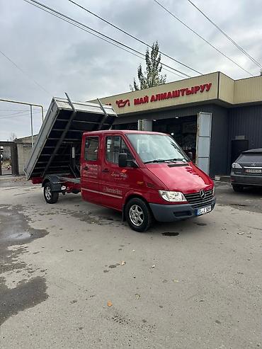 Заказать Мерседес грузовой спринтер, Доставка щебня, угля, песка, чернозема, отсев, C грузчиком