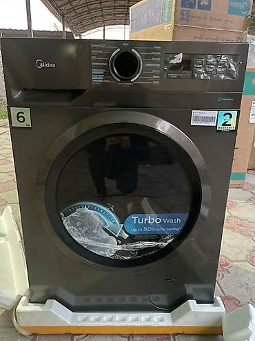 6: Стиральная машина Midea 6kg - Загрузка: 6 кг - Цвет: графит/черный — 9