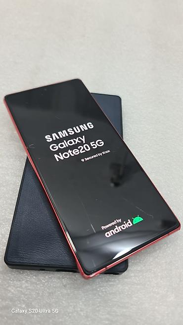 google pixel 6a: Samsung Galaxy Note 20, Б/у, 256 ГБ, цвет - Красный — 2