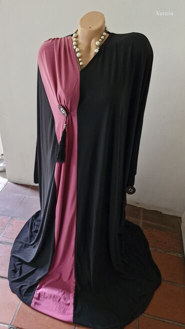 haljina model: One size, bоја - Crna, Koktel, klub, Drugi tip rukava