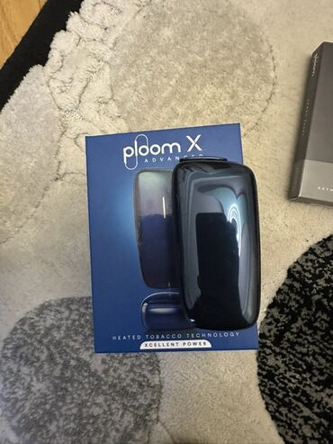 Qəlyan, vayp və aksesuarları: Səliqəli şəkildə qorunmuş, tünd mavi rəngli Ploom X Advanced satılır — 2