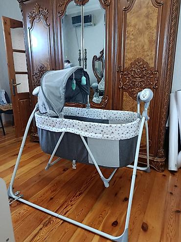 elektron besik: Elektrikli beşik/hemmock tipli yelləncək beşik Yeni doğulmuşdan — 1
