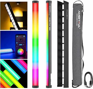 554: Осветитель светодиодный Ambitful 2500K-8500K A2 PRO RGB Tube Control — 1