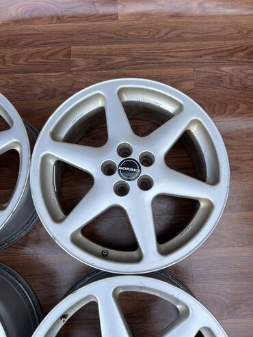 Диски: Литые Диски R 17 Borbet, Комплект, отверстий - 5, Б/у — 7