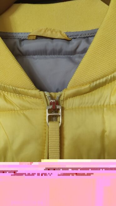 детская желтая одежда: Женская куртка H&M, L (EU 40), цвет - Желтый