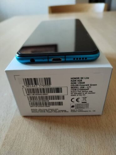Honor: Honor 9X Lite, 128 GB, bоја - Svetloplava — 9