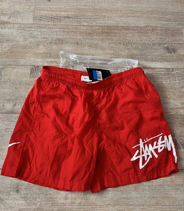 Bermude i šorcevi: Šorc, L (EU 52), Stussy, bоја - Crvena, Poliester