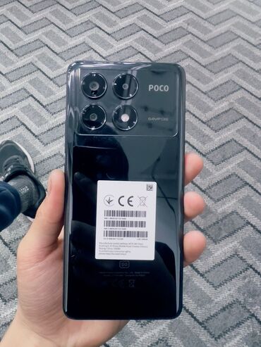 Poco: Poco X6 Pro 5G, Б/у, 256 ГБ, цвет - Бежевый, 2 SIM