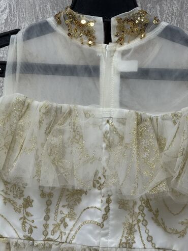 Платья: Детское платье, цвет - Голубой, Б/у — 8