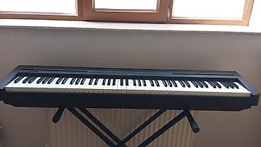 yamaha p45: Yamaha P-45 rəqəmsal piano - 88 ədəd tam ölçülü, çəkili (Graded — 1