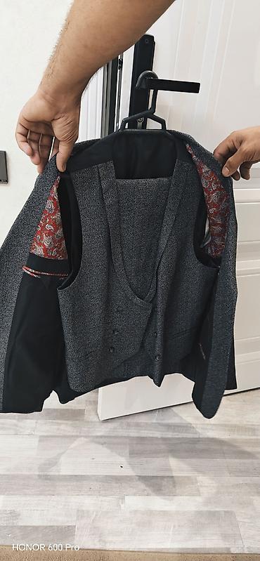 Костюмы: Format Men’s Wear kişi dəst kostyum – pencək + jilet - Model: Slim — 2