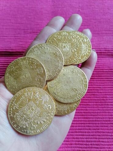 Ostali nakit: Dukat Franc Jozef 24K pozlata Mali dukat Cena 1200 din Veliki dukat — 9