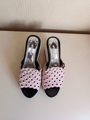 Женская обувь: Сабо, Размер: 38.5, цвет - Розовый, Б/у
