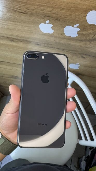 Apple iPhone: IPhone 8 Plus, Б/у, 256 ГБ, Защитное стекло, Чехол, 100 %