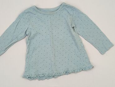 czerwona bluzka z falbanami: Blouse, 0-3 months, condition - Very good