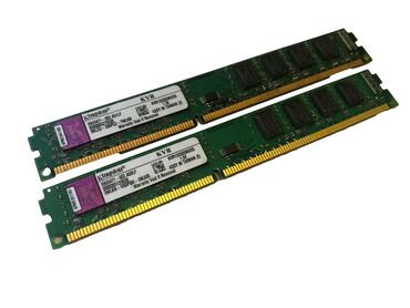 Operativ yaddaş (RAM): Operativ yaddaş (RAM) Kingston, 4 GB, 1600 Mhz, DDR3, PC üçün, İşlənmiş