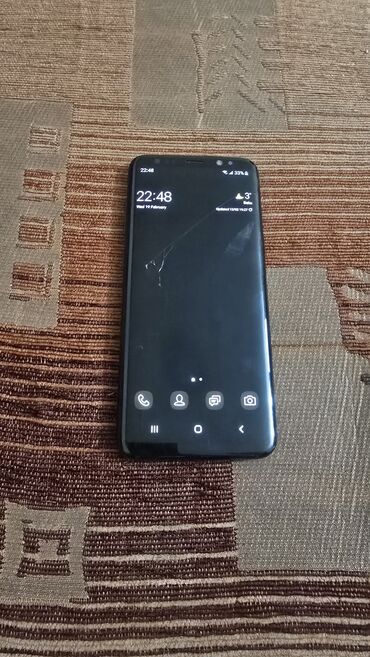 Samsung: Samsung Galaxy S8, 64 GB, rəng - Boz, Sensor, Barmaq izi, Simsiz şarj