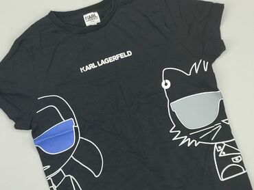 tiulowa spódniczka czarna: T-shirt, Karl Lagerfeld, 12 years, 146-152 cm, condition - Perfect