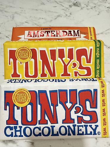 Qida məhsulları: Tony’s Chocolonely şokoladı – “I went to Amsterdam …and brought you — 1