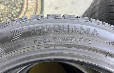 Шины: Шины 215 / 50 / R 17, Зима, Б/у, Комплект, Легковые, Япония, Yokohama — 4