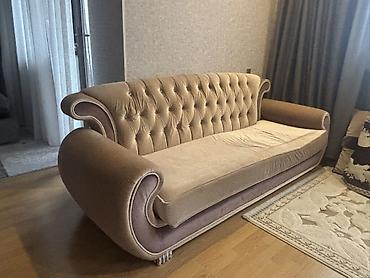 Divan, İşlənmiş, Vеlur parça, Çatdırılma yoxdur