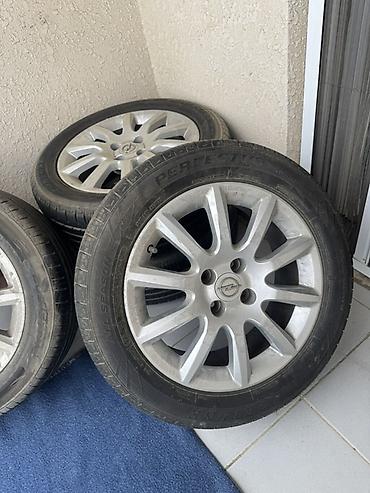 Opel orijinal yüngül lehimli disklər və təkər dəsti Ela vezyetdedir