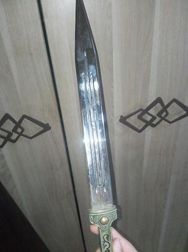 bıçag: Qədimi üslubda bəzədilmiş xəncər və qılınc - Material: polad bıçaq — 3