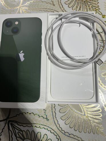 iphone 14 pro max 2022 qiymeti: IPhone 13, 128 GB, Yaşıl, Face ID