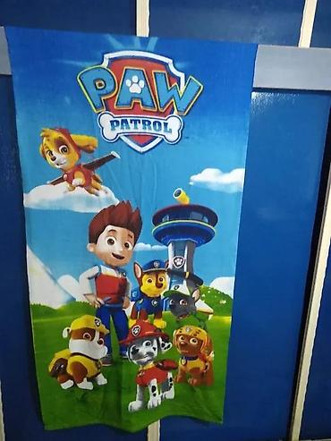 tea pec nova: PATROLNE SAPE PESKIR PAW PATROL NOV PAMUK AKCIJA | Cene nisu fiksne — 1