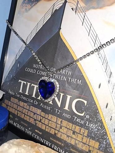 Ogrlice: ✨🌊 Ogrlica Titanik - Crveno Srce! ❤️💎💙 Cena:1200din Zasijajte ovim — 10