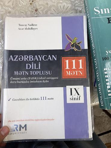 Kitablar və jurnallar: Azərbaycan dili 9-cu sinif, 2024 il — 1