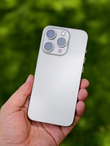 купить бу ноутбук в бишкеке: IPhone 15 Pro, Колдонулган, 128 ГБ, Natural Titanium, Коргоочу айнек, Каптама, Бөлүп төлөө менен, 89 %
