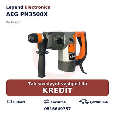disk yonan aparat: Elan başlığı: Perforator AEG PN3500X Elan mətni: AEG PN3500X — 1