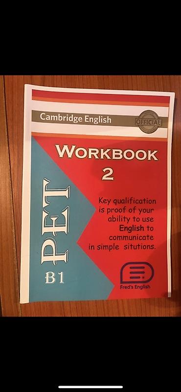 Kitablar və jurnallar: Məhsul: Cambridge English PET (B1) – Set 2 Brend/seriya: Fred’s — 3